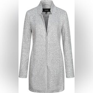 Vero Moda Katrine brushed gray jacket